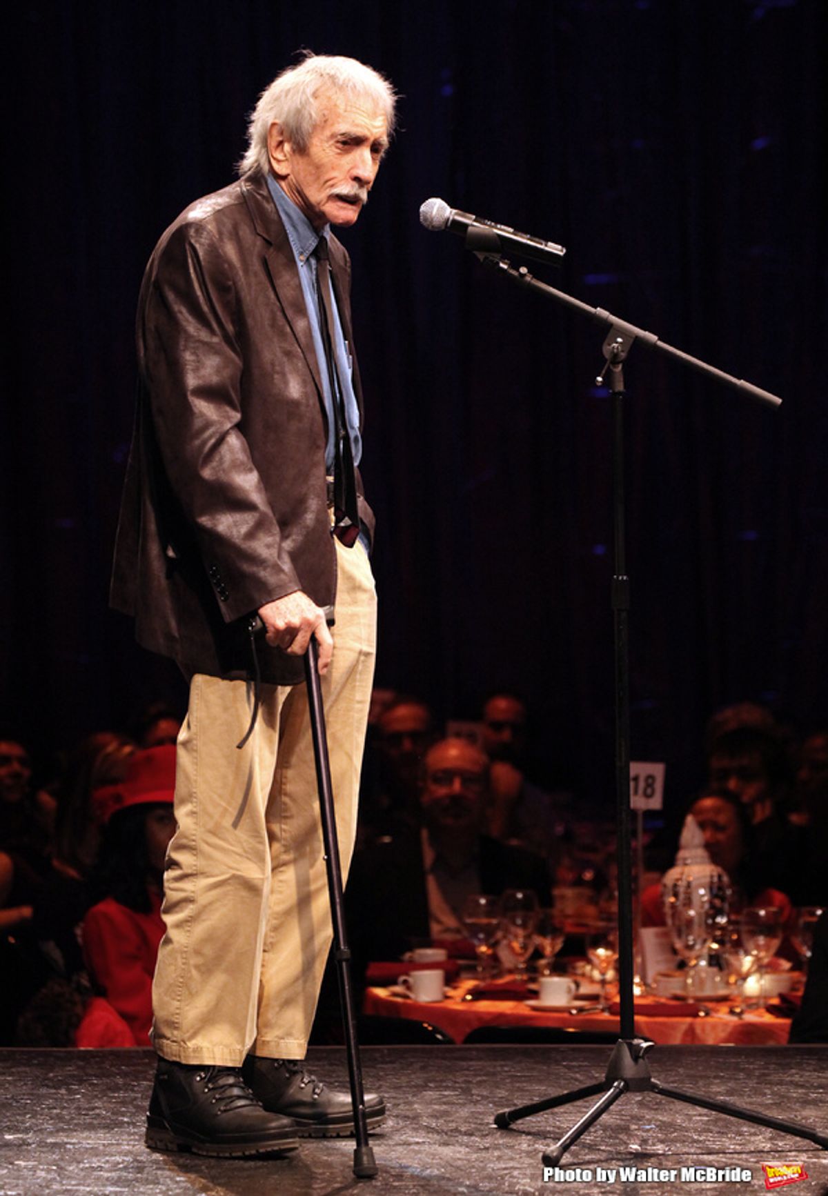 Edward Albee  during the La Mama Celebrates 51 Gala honoring Estelle Parsons & Peter Swords at the Ellen Stewart Theatre in New York City on 2/27/2013 at 