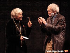 Estelle Parsons & Edward Albee during the La Mama Celebrates 51 Gala honoring Estelle Parsons & Peter Swords at the Ellen Stewart Theatre in New York City on 2/27/2013 @ BroadwayWorld Estelle Parsons & Edward Albee during the La Mama Celebrates 51 Gala honoring Estelle Photo