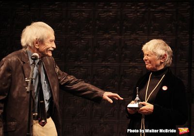 Mandy Patinkin & Kathryn Grody during the La Mama Celebrates 51 Gala honoring Estelle Photo