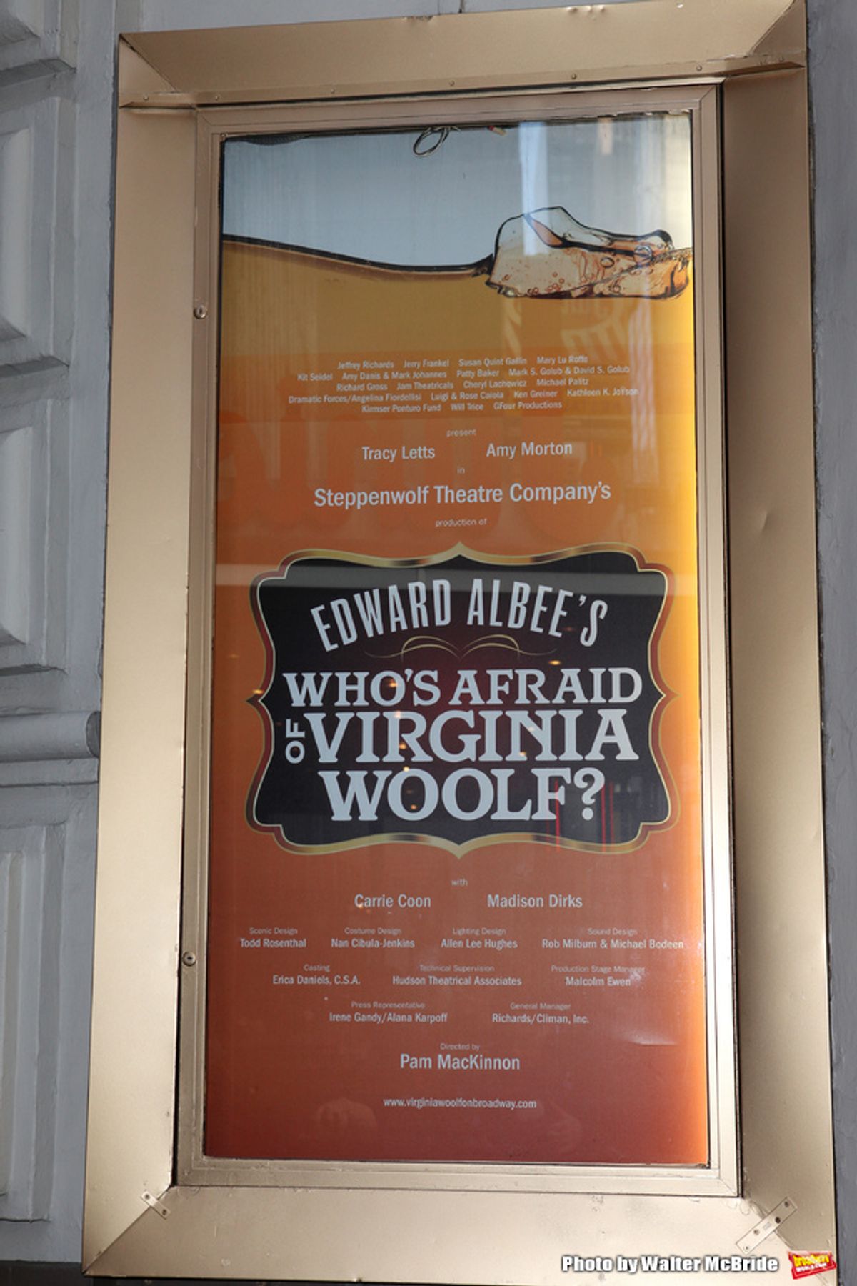 rmance of Edward Albee's 'Who's Afraid of Virginia Woolf?' at the Booth Theatre on October 13, 2012 in New York City. at 