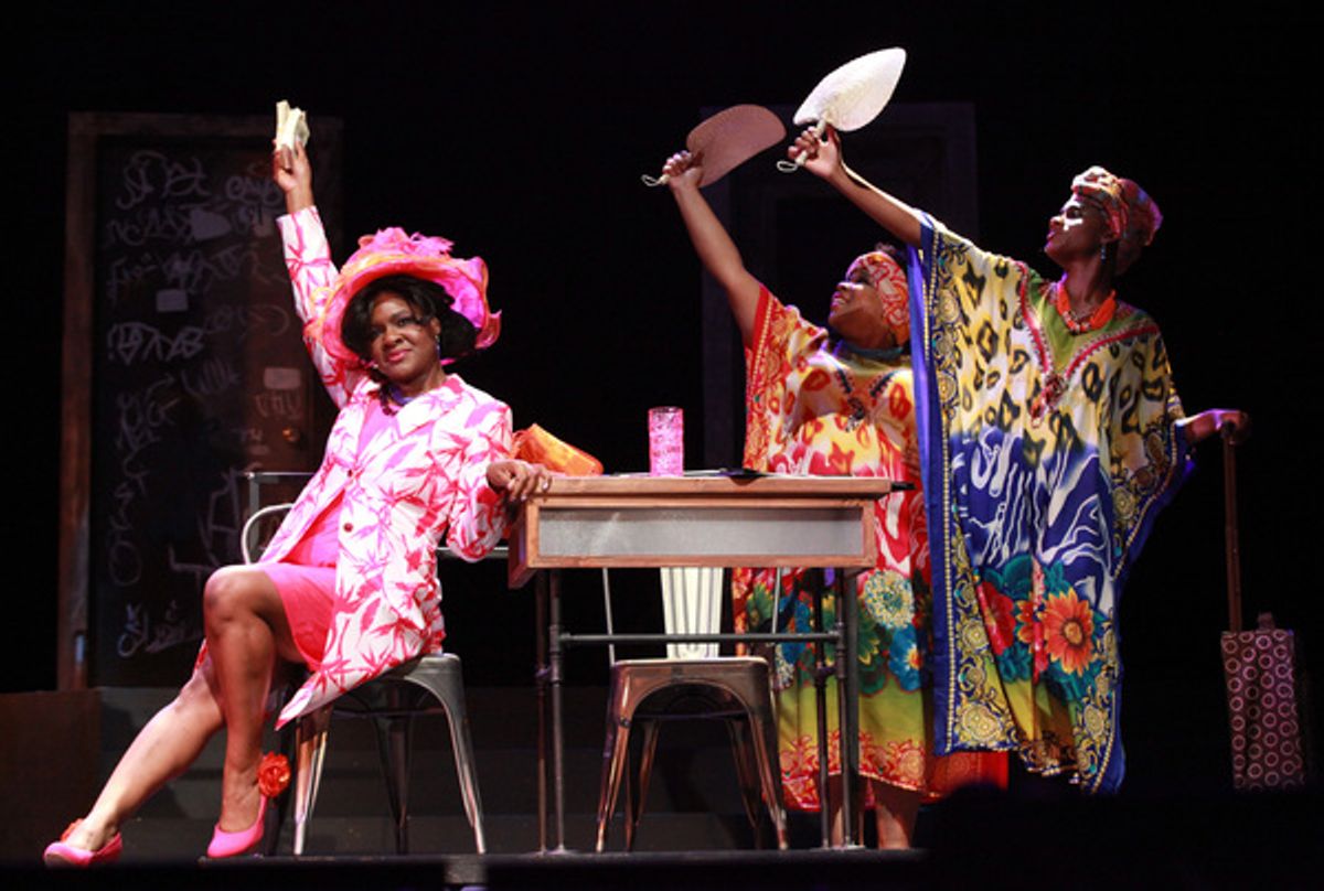 Kandice Arrington, Tarica Crawford, Jasmine Ellis at 