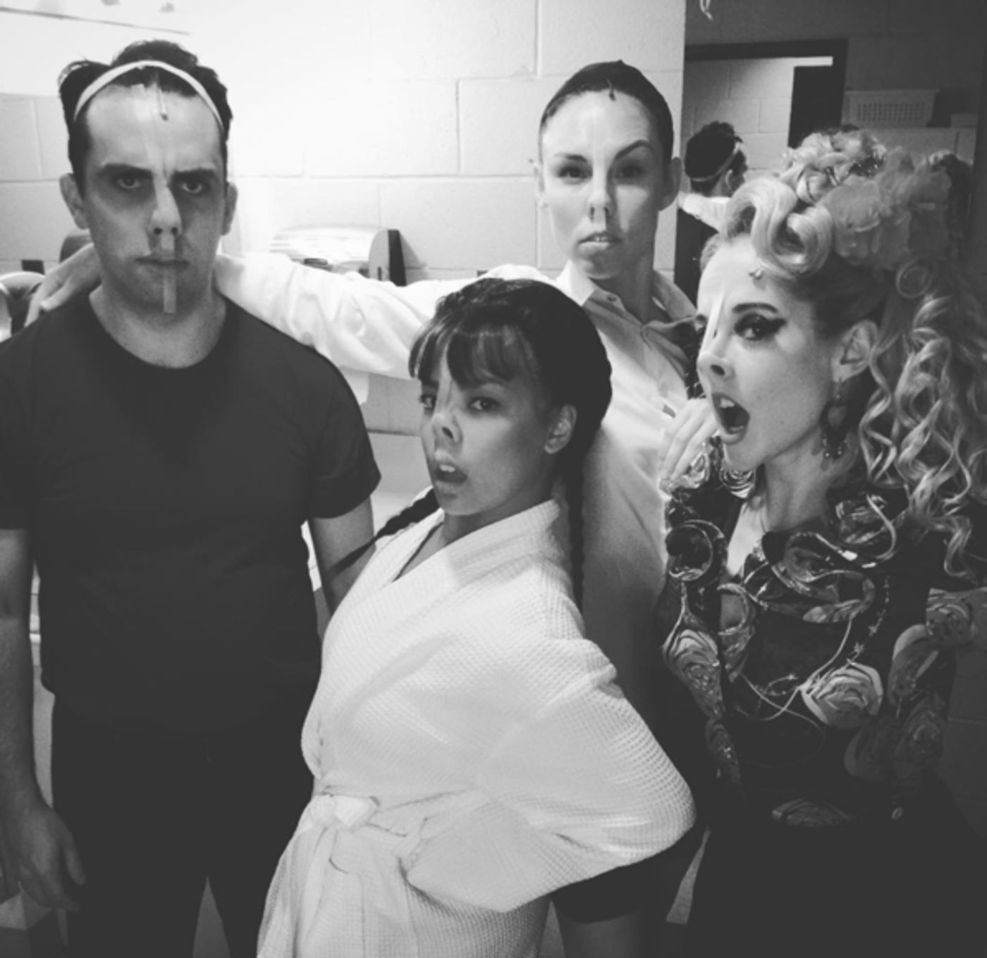 Photo Flash: The WICKED Monkeys Show Off Their Pyramid Skills, the CHARLIE Boys Go Pond Hopping, and More Saturday Intermission Pics!  Image