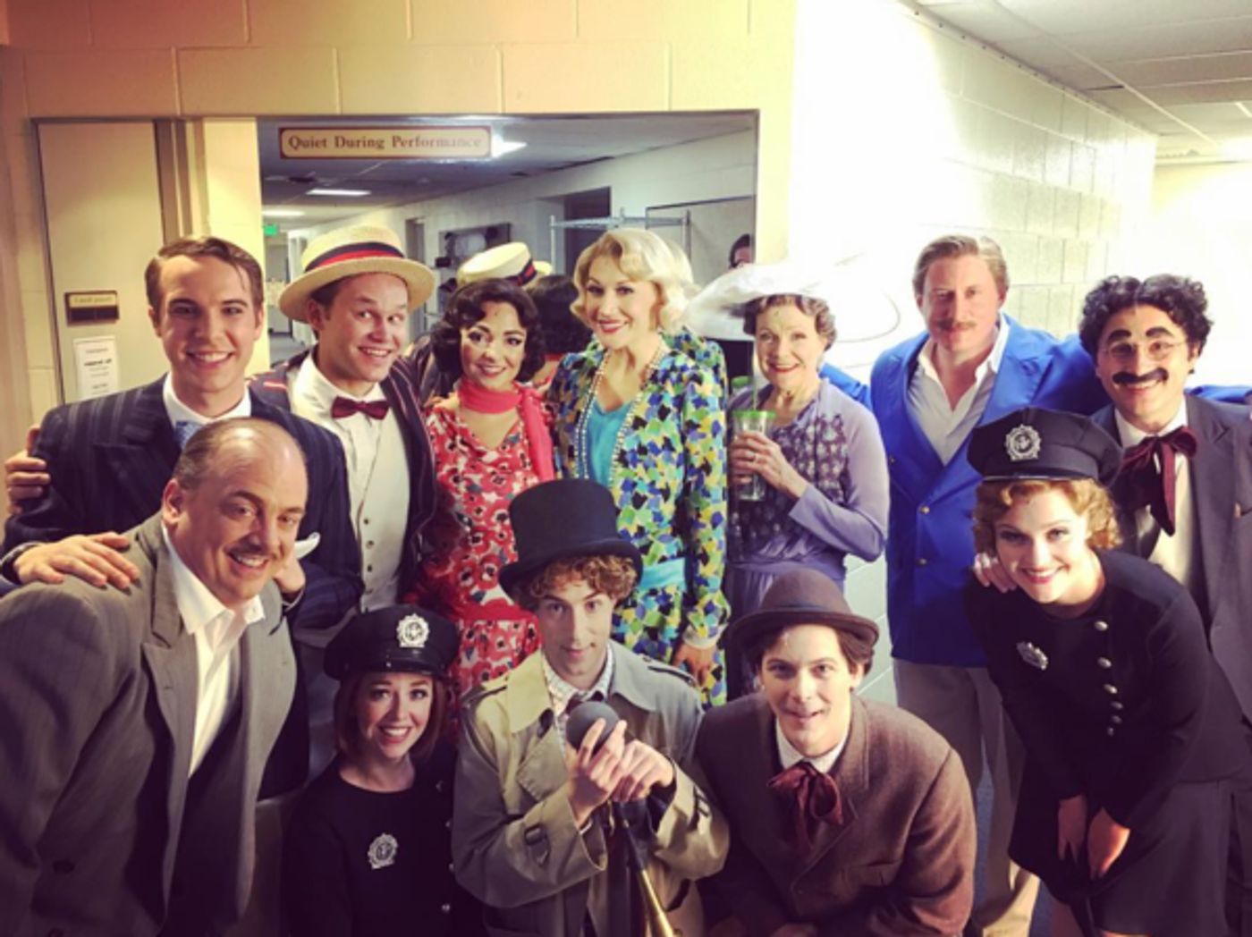 Photo Flash: The WICKED Monkeys Show Off Their Pyramid Skills, the CHARLIE Boys Go Pond Hopping, and More Saturday Intermission Pics!  Image