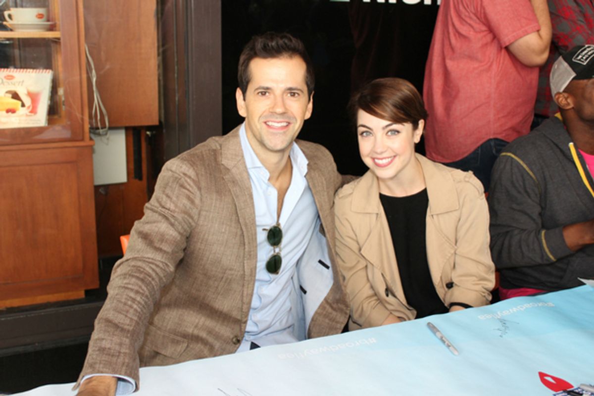 Robert Fairchild and Leanne Cope at 