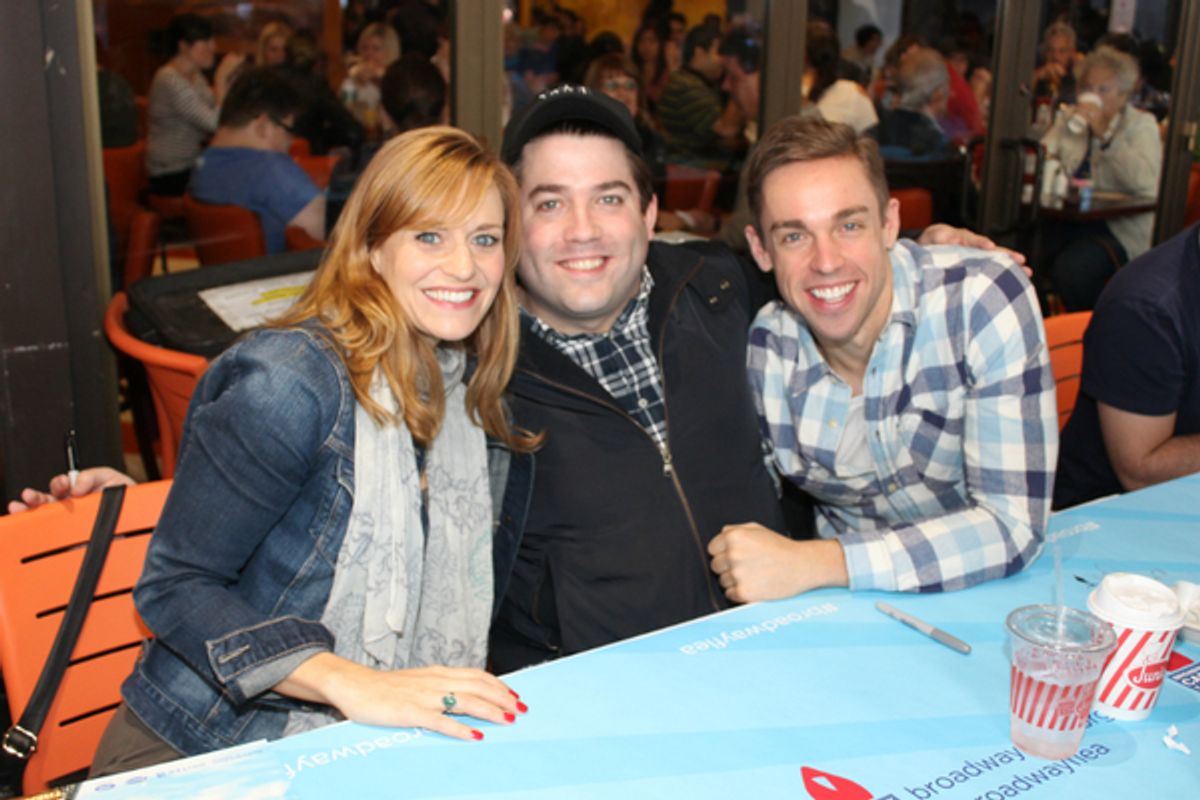Megan Sikora, Christopher John O'Neill and Nic Rouleau at 