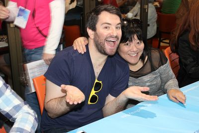 Alex Brightman and Ann Harada Photo