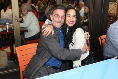 John Glover and Courtney Reed Photo