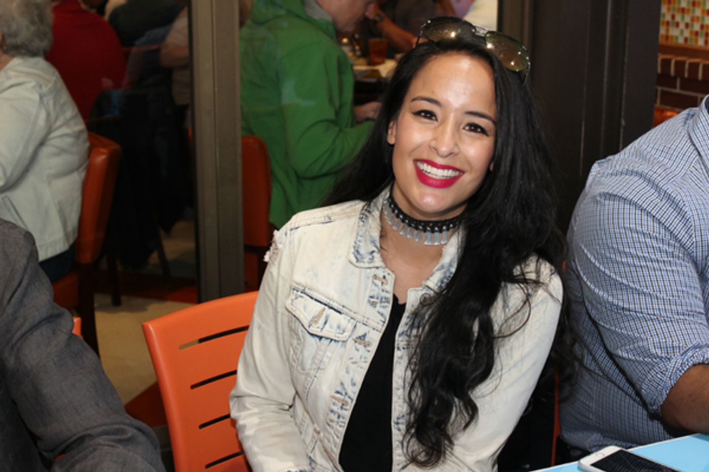 Photo Coverage: BC/EFA Flea Market 2016 Celebrity Autograph Table Image