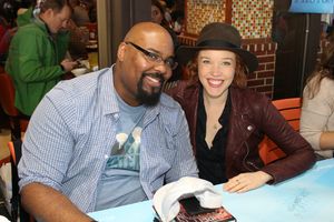 James Monroe Iglehart and Jessica Keenan Wynn @ BroadwayWorld James Monroe Iglehart and Jessica Keenan Wynn Photo