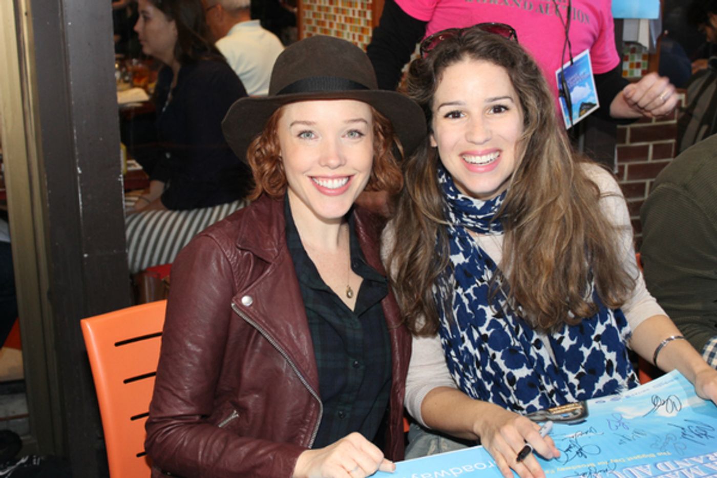 Photo Coverage: BC/EFA Flea Market 2016 Celebrity Autograph Table Image