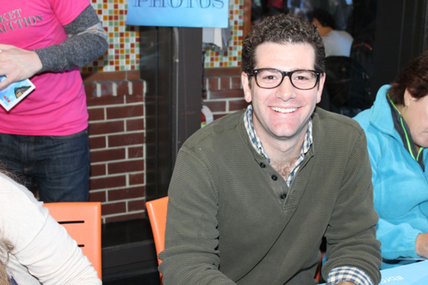 Photo Coverage: BC/EFA Flea Market 2016 Celebrity Autograph Table Image
