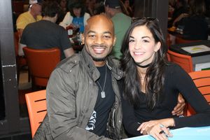 Brandon Victor Dixon and Ana Villafañe @ BroadwayWorld Brandon Victor Dixon and Ana Villafañe Photo