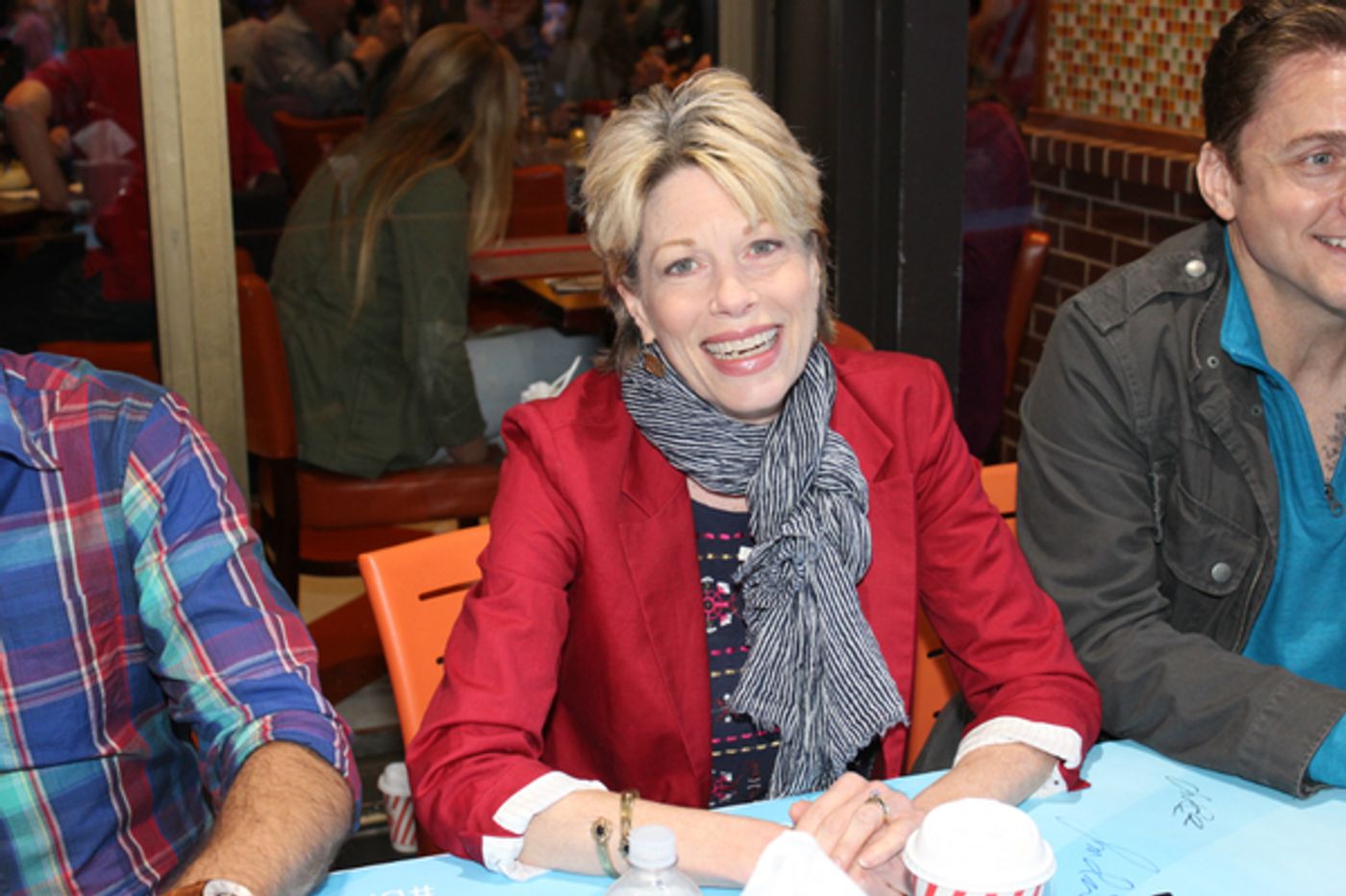 Photo Coverage: BC/EFA Flea Market 2016 Celebrity Autograph Table Image