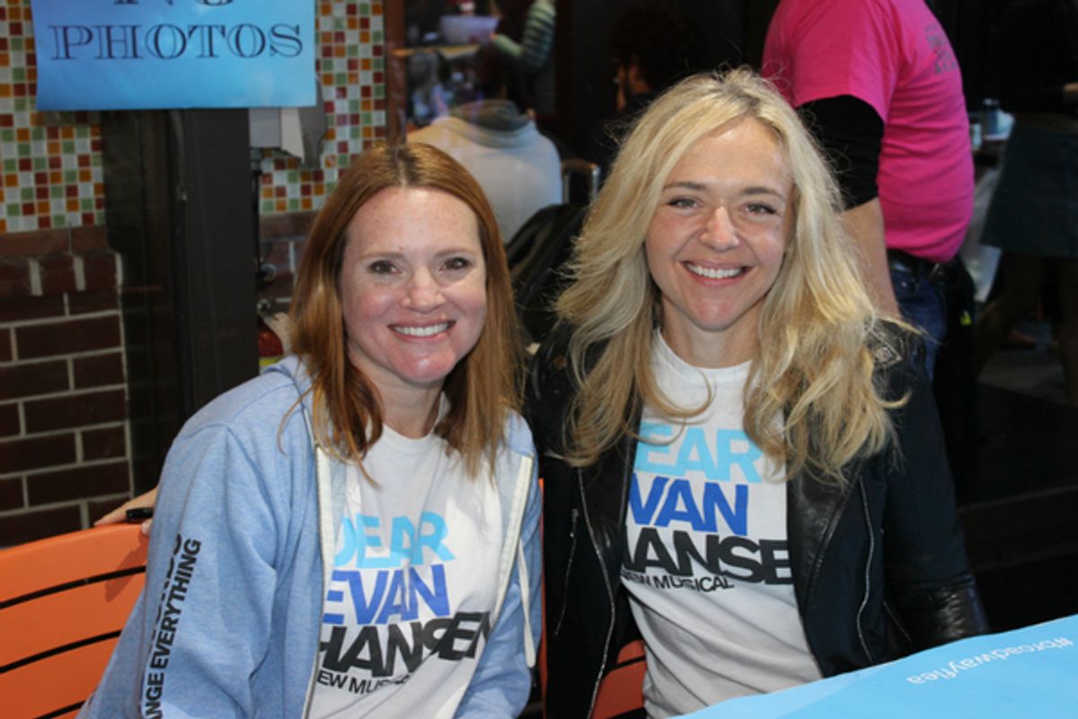Jennifer Laura Thompson and Rachel Bay Jones at 