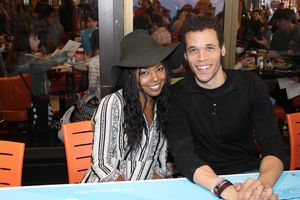 Adrienne Warren and Jordan Donica Photo