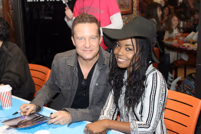 Will Chase and Adrienne Warren Photo