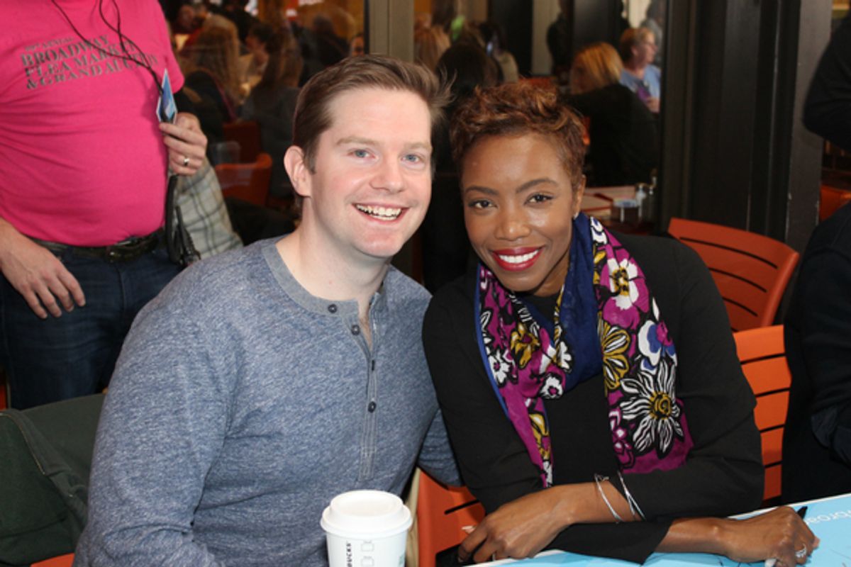 Rory O'Malley and Heather Headley at 