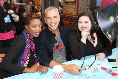 Heather Headley, Jerry Mitchell and Maddie Baillio Photo