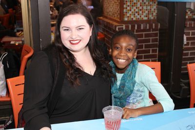 Maddie Baillio and Shahadi Wright Joseph Photo