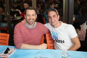 Michael Arden and Ben Platt @ BroadwayWorld Michael Arden and Ben Platt Photo