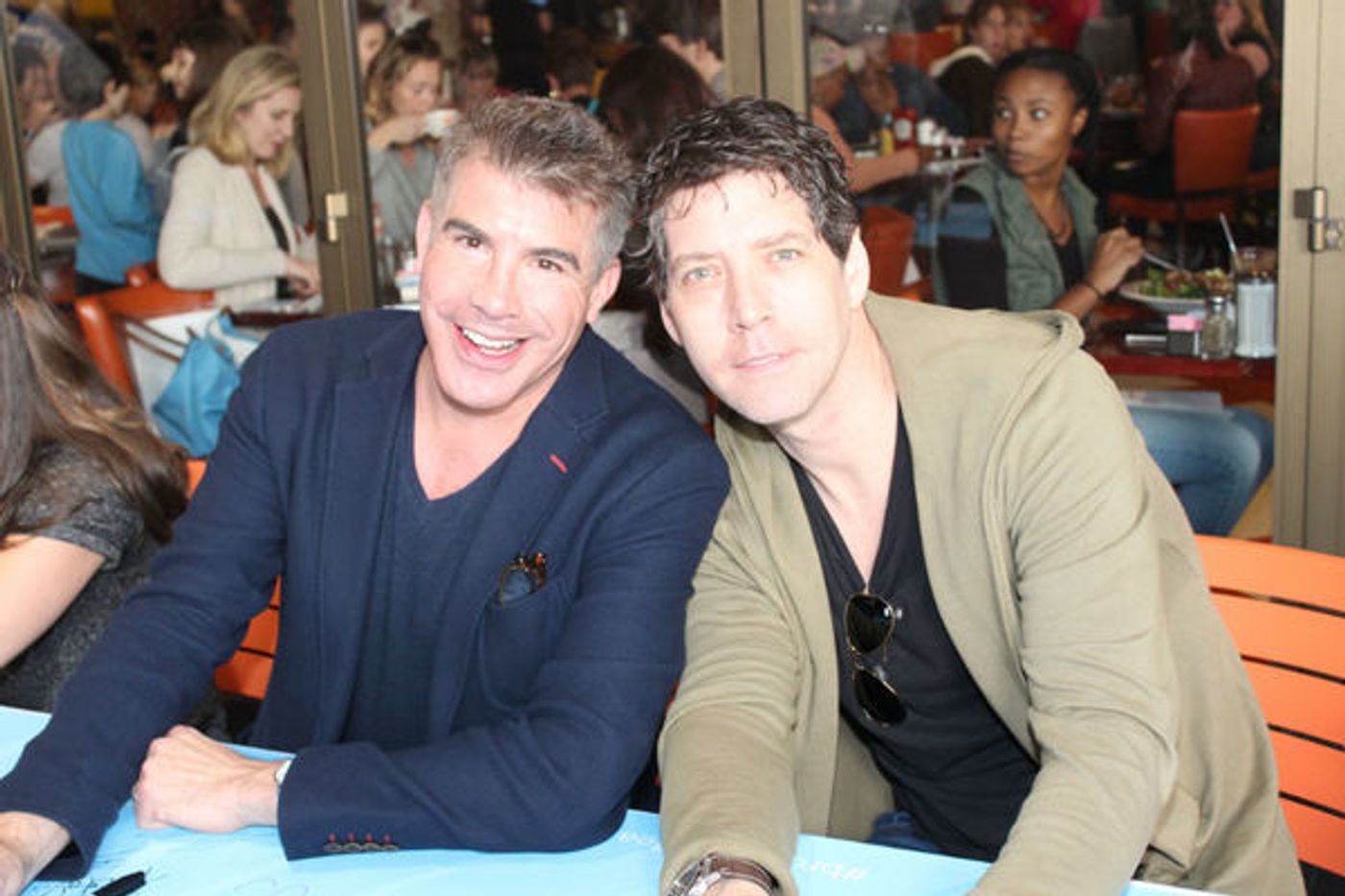 Photo Coverage: BC/EFA Flea Market 2016 Celebrity Autograph Table Image