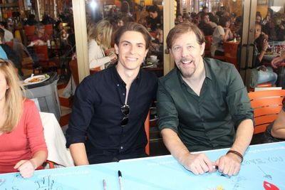 Derek Klena and John Bolton Photo