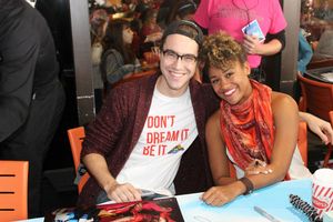 Ryan McCartan and Ariana DeBose @ BroadwayWorld Ryan McCartan and Ariana DeBose Photo