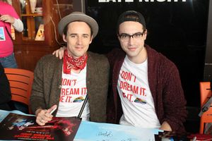 Reeve Carney and Ryan McCartan @ BroadwayWorld Reeve Carney and Ryan McCartan Photo