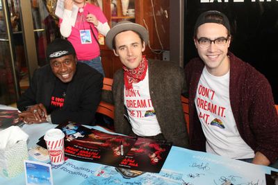 Ben Vereen, Reeve Carney and Ryan McCartan Photo