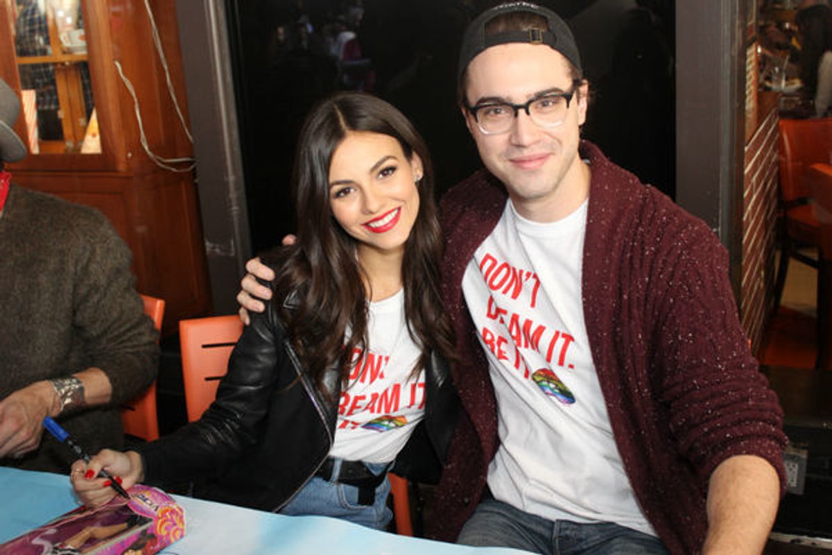 Victoria Justice and Ryan McCartan
 at 