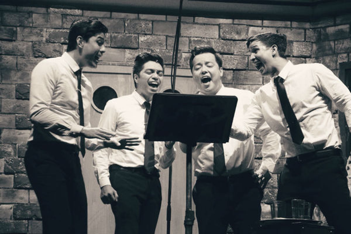 Christian Bautista, Nyoy Volante, Nino Alejandro, Markki Stroem at 