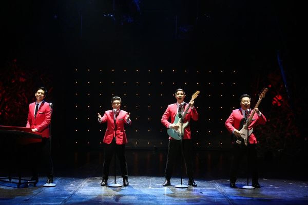 Christian Bautista, Nyoy Volante, Markki Stroem, Nino Alejandro at 