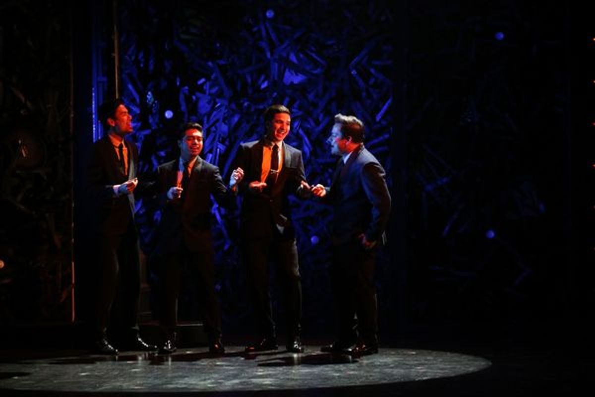 Christian Bautista, Nyoy Volante, Marrki Stroem, Nino Alejandro at 