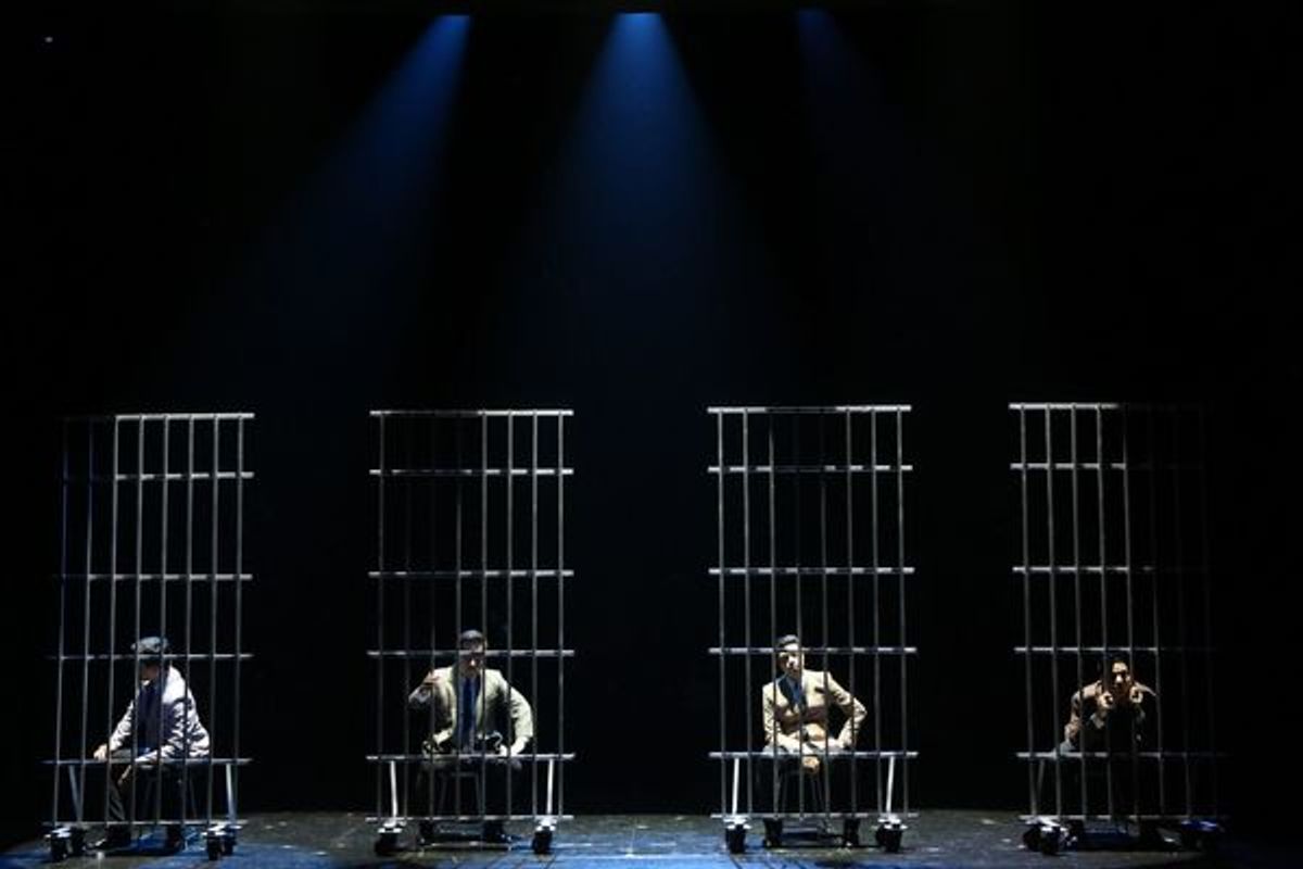 Christian Bautista, Nino Alejandro, Nyoy Volante, Markki Stroem at 