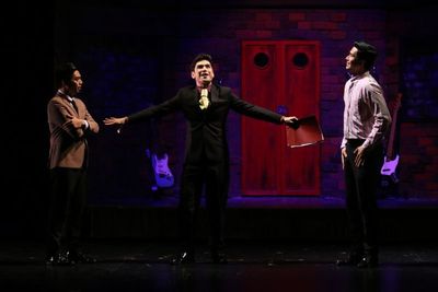 Nyoy Volante, Bibo Reyes, Christian Bautista Photo