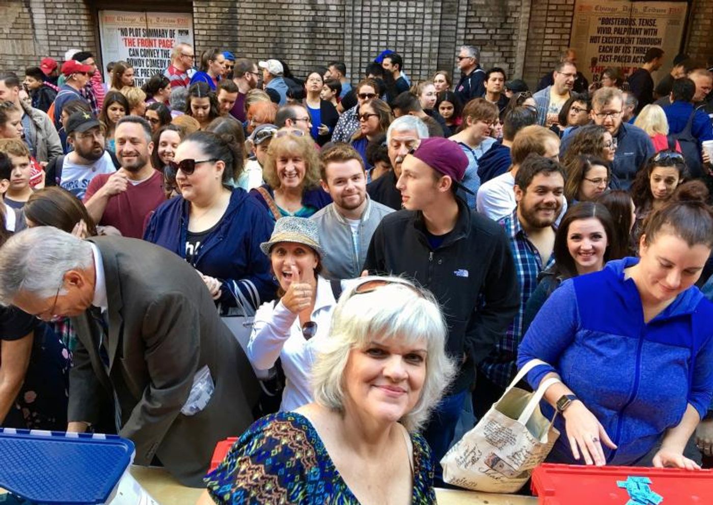 Photo Coverage: BC/EFA Flea Market 2016 Merchandise Tables  Image