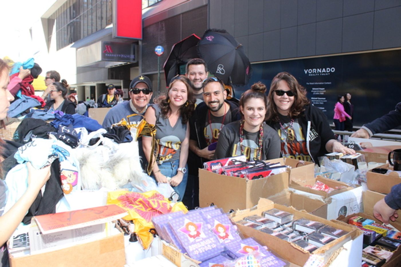 Photo Coverage: BC/EFA Flea Market 2016 Merchandise Tables Image