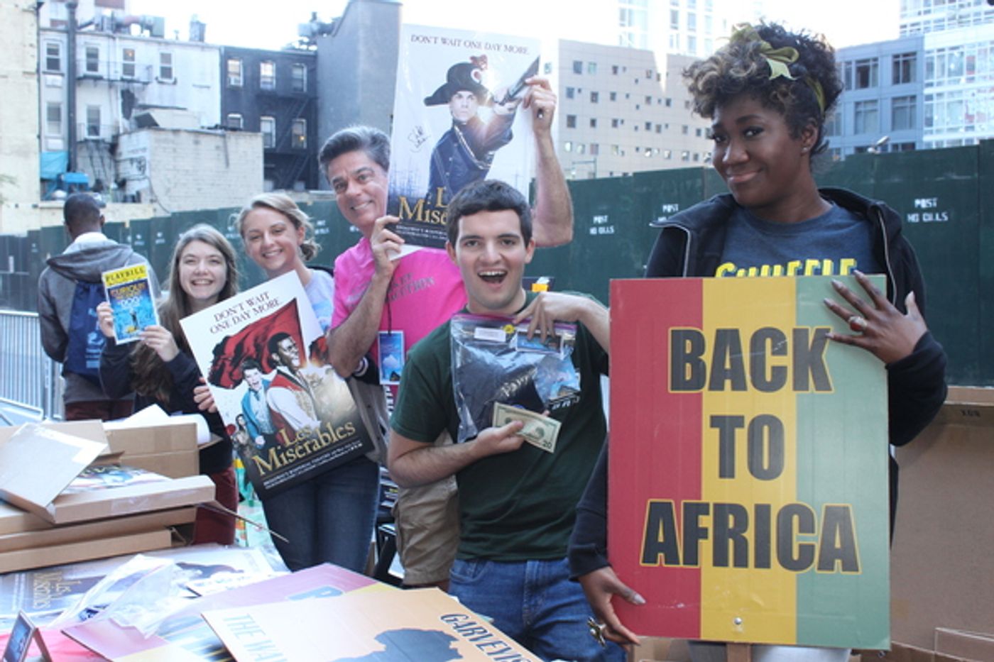 Photo Coverage: BC/EFA Flea Market 2016 Merchandise Tables Image