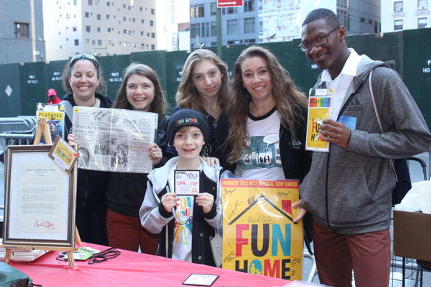 Photo Coverage: BC/EFA Flea Market 2016 Merchandise Tables Image