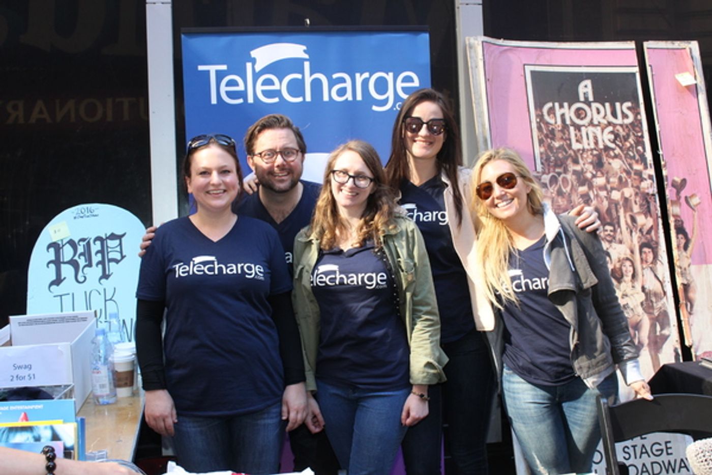 Photo Coverage: BC/EFA Flea Market 2016 Merchandise Tables Image