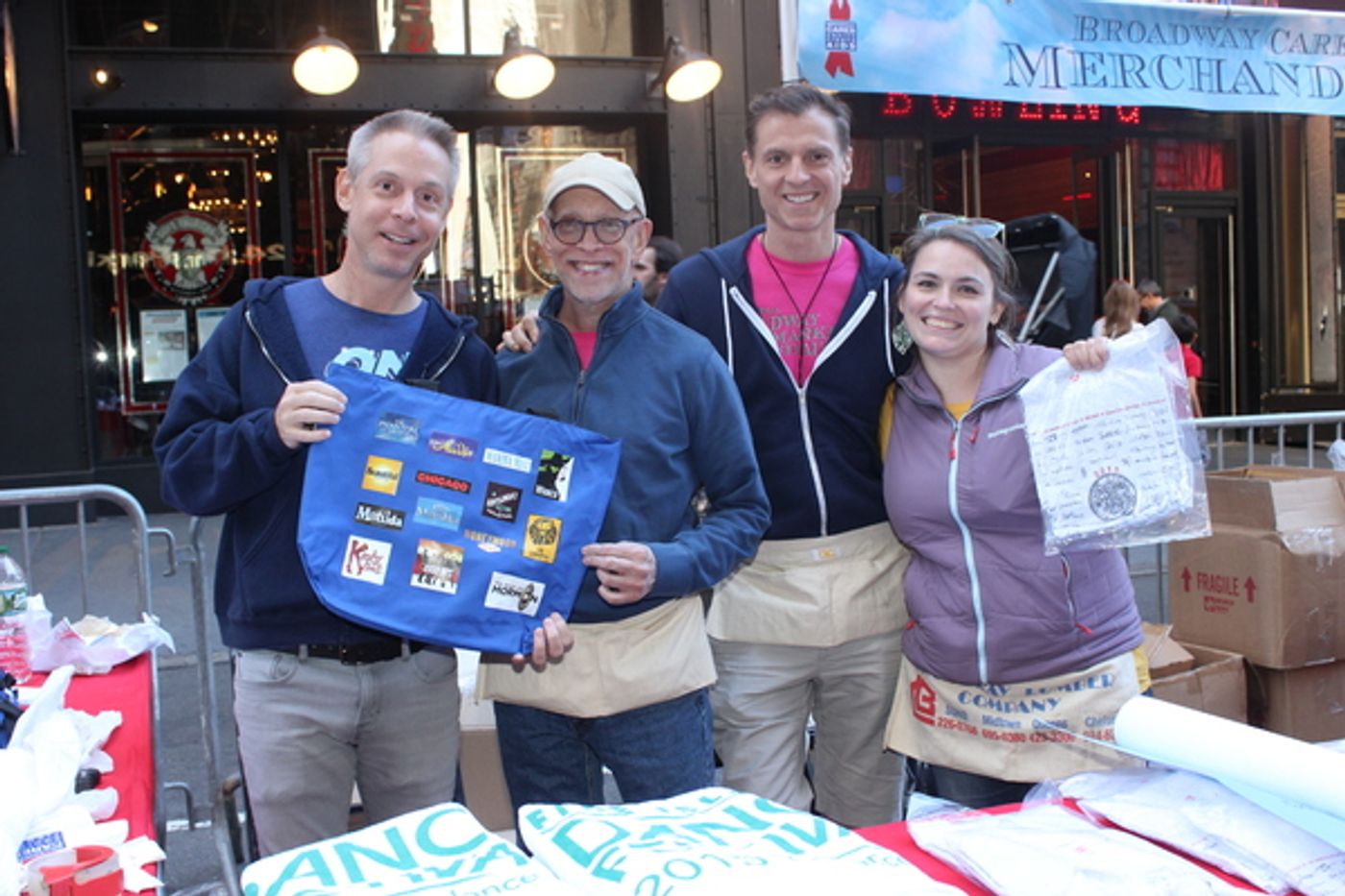 Photo Coverage: BC/EFA Flea Market 2016 Merchandise Tables Image