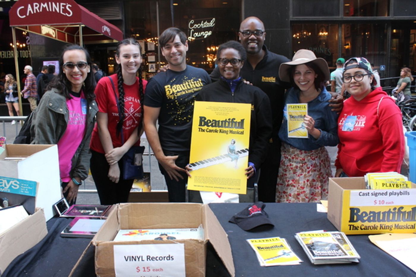 Photo Coverage: BC/EFA Flea Market 2016 Merchandise Tables Image