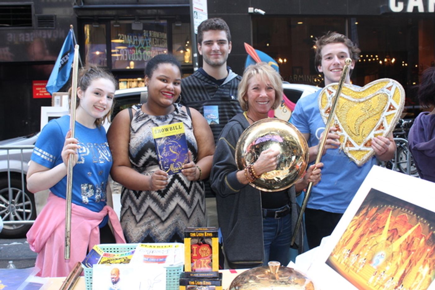 Photo Coverage: BC/EFA Flea Market 2016 Merchandise Tables Image