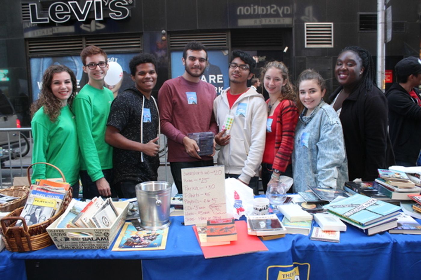 Photo Coverage: BC/EFA Flea Market 2016 Merchandise Tables Image