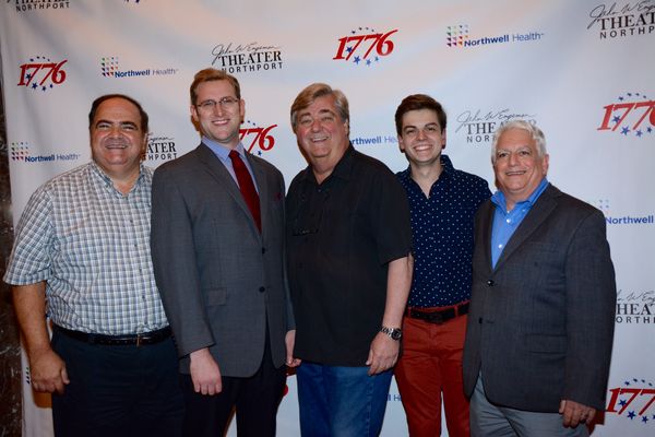 Stephen Valenti, Mosebach, Wayne Miller, Matt Rafanelli and Bud Budnick Photo