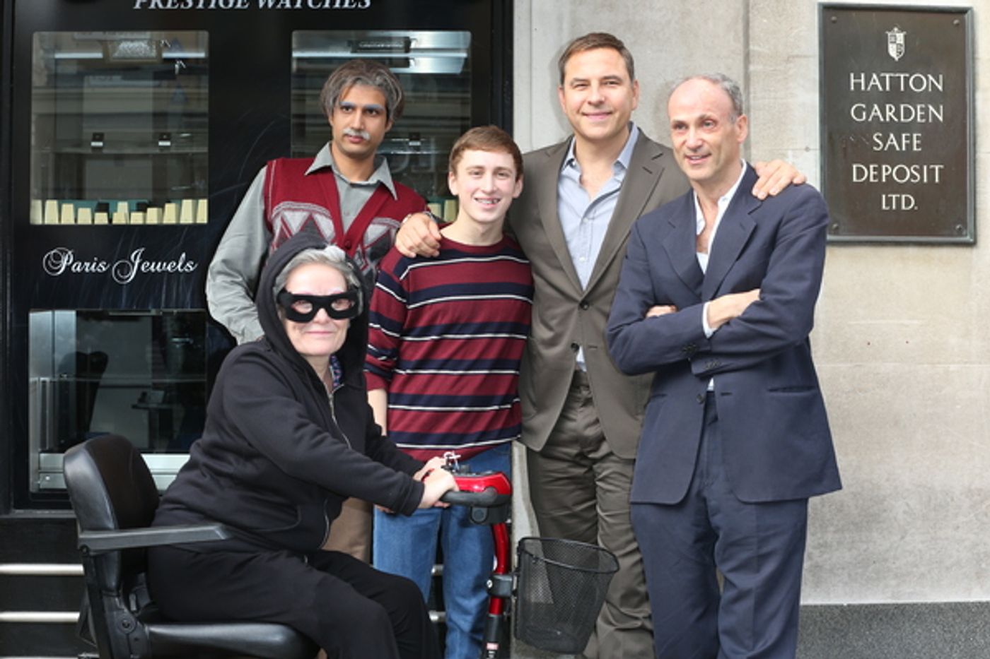 Photo Flash: David Walliams Launches West End GANGSTA GRANNY at Hatton Garden's Bedazzl Diamonds Photo Flash: David Walliams Launches West End GANGSTA GRANNY at Hatton Garden's Bedazzl Diamonds Image