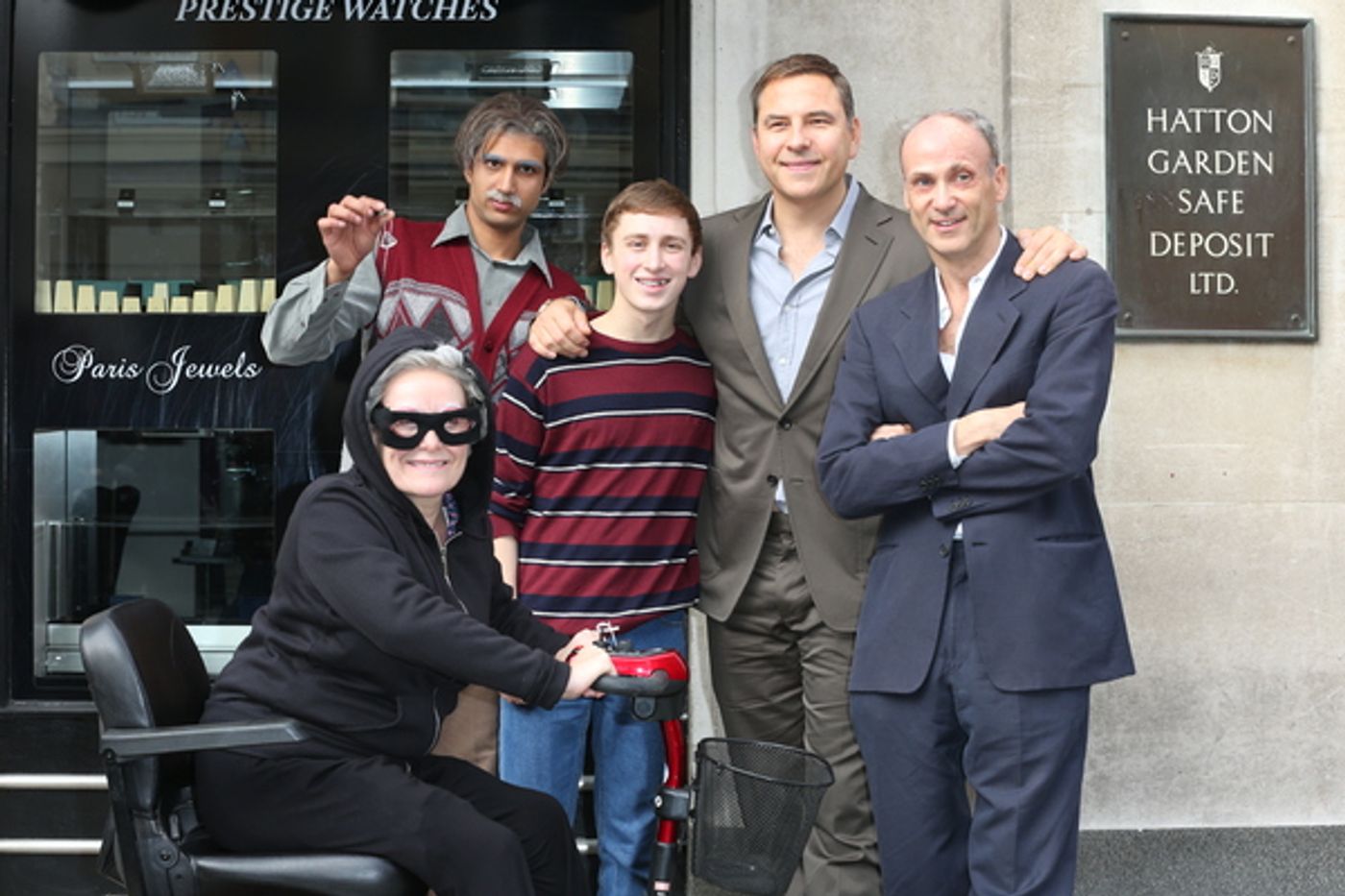 Photo Flash: David Walliams Launches West End GANGSTA GRANNY at Hatton Garden's Bedazzl Diamonds Photo Flash: David Walliams Launches West End GANGSTA GRANNY at Hatton Garden's Bedazzl Diamonds Image