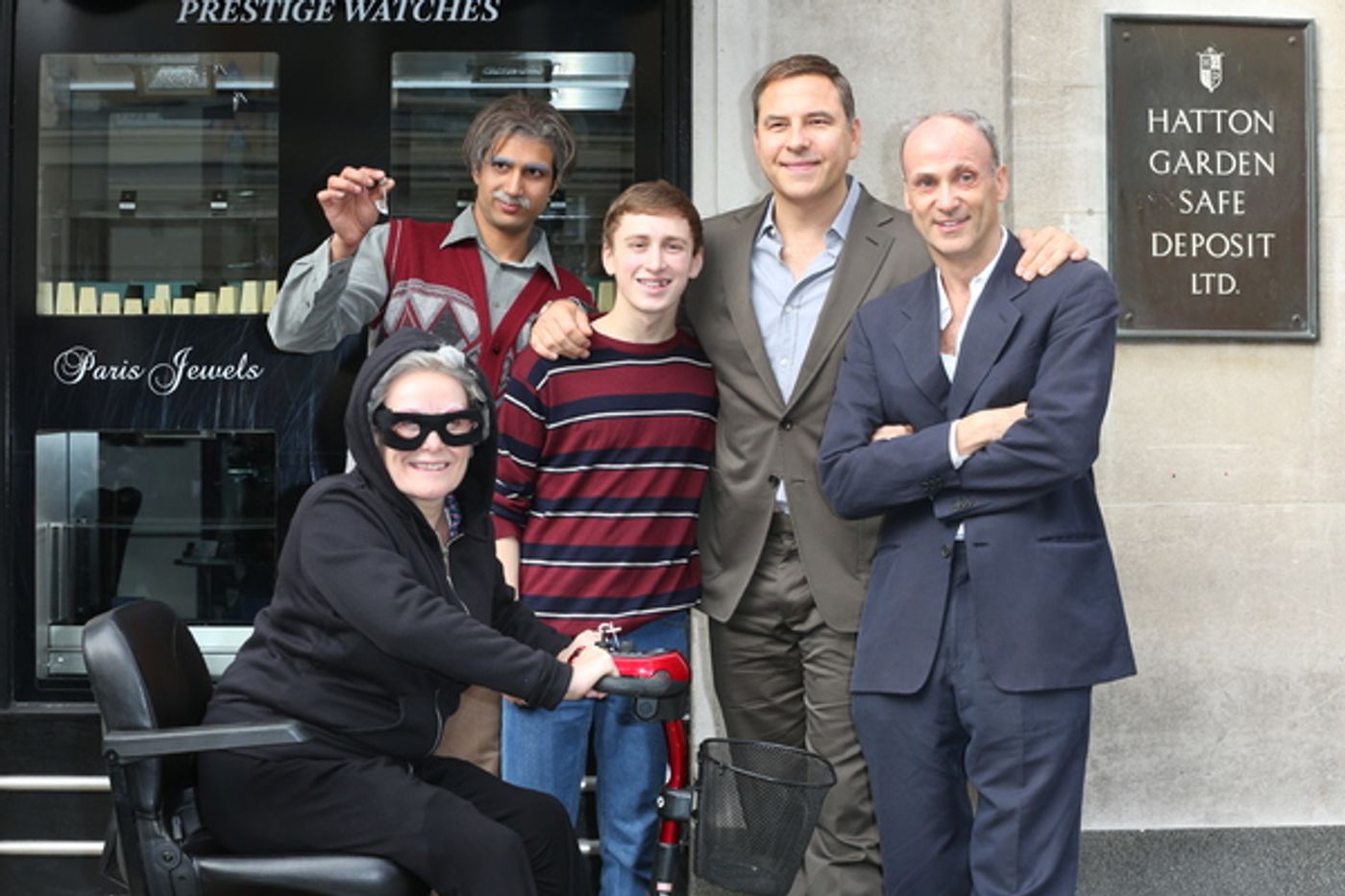 Photo Flash: David Walliams Launches West End GANGSTA GRANNY at Hatton Garden's Bedazzl Diamonds Photo Flash: David Walliams Launches West End GANGSTA GRANNY at Hatton Garden's Bedazzl Diamonds Image