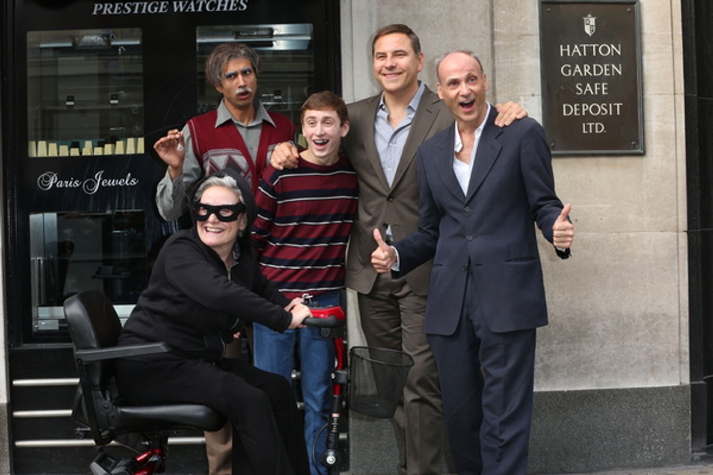 Photo Flash: David Walliams Launches West End GANGSTA GRANNY at Hatton Garden's Bedazzl Diamonds Photo Flash: David Walliams Launches West End GANGSTA GRANNY at Hatton Garden's Bedazzl Diamonds Image