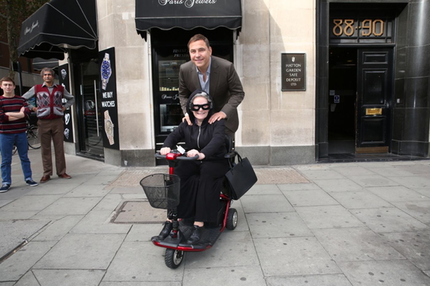Photo Flash: David Walliams Launches West End GANGSTA GRANNY at Hatton Garden's Bedazzl Diamonds Photo Flash: David Walliams Launches West End GANGSTA GRANNY at Hatton Garden's Bedazzl Diamonds Image